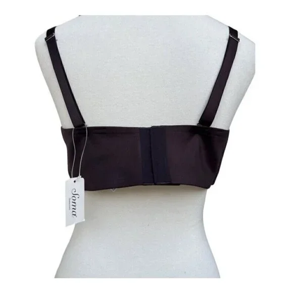 Soma Java Brown Vanishing Back Multi-Way Strapless Bra - Picture 3 of 15